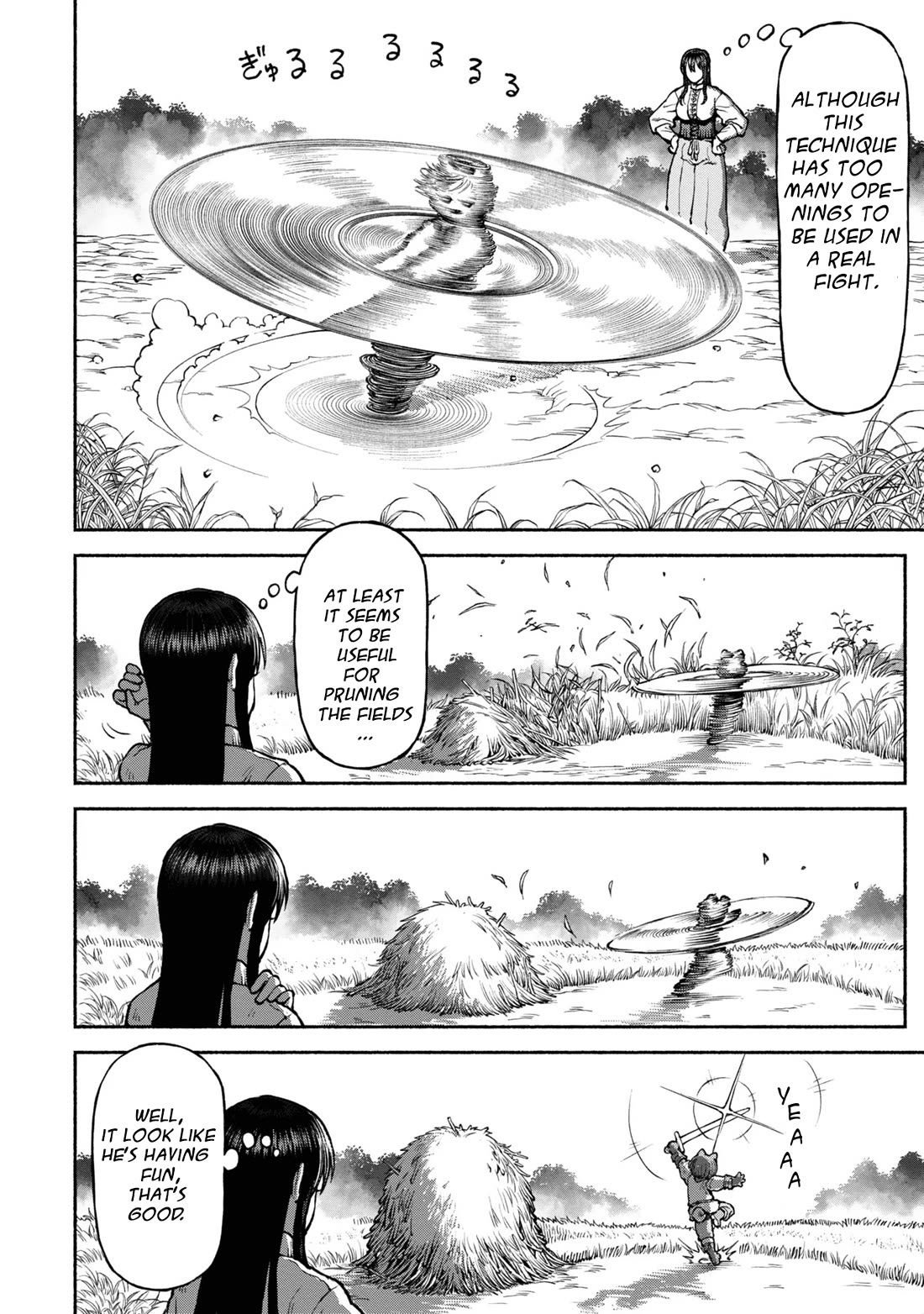 Female Knight and the Kemonomimi Child chapter 40 page 8