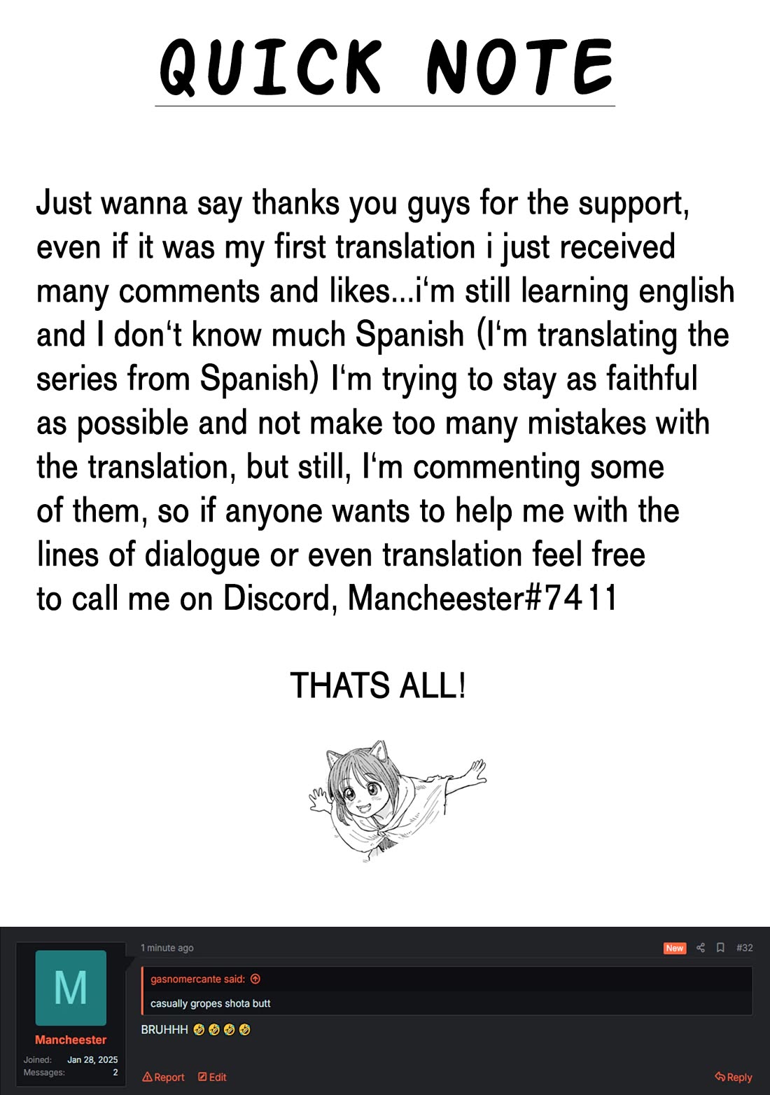 Female Knight and the Kemonomimi Child chapter 41 page 1