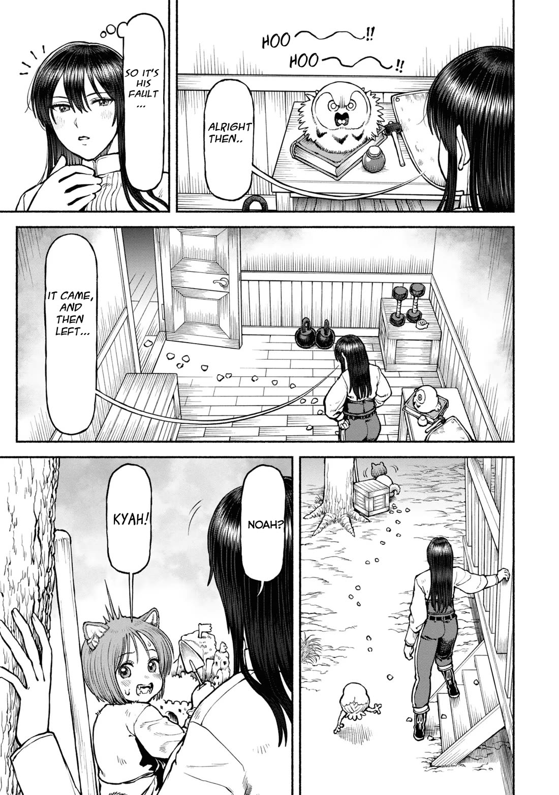 Female Knight and the Kemonomimi Child chapter 41 page 3