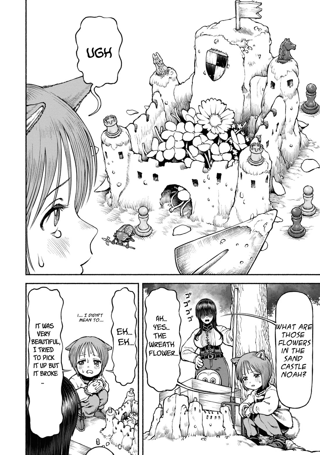 Female Knight and the Kemonomimi Child chapter 41 page 4