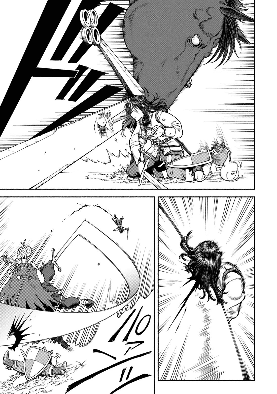 Female Knight and the Kemonomimi Child chapter 42 page 11