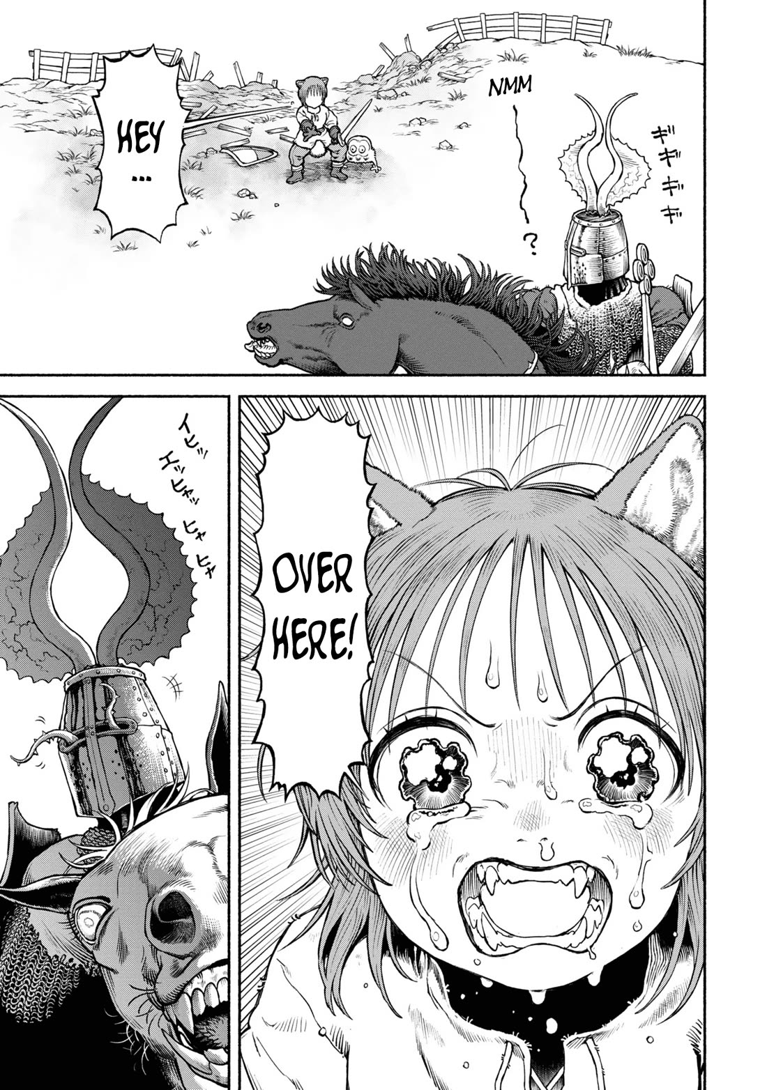 Female Knight and the Kemonomimi Child chapter 42 page 13