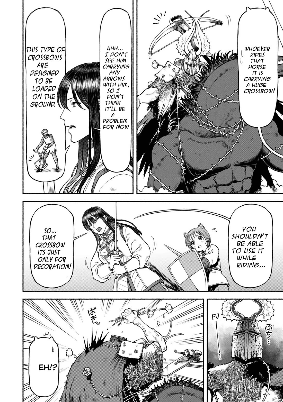 Female Knight and the Kemonomimi Child chapter 42 page 8