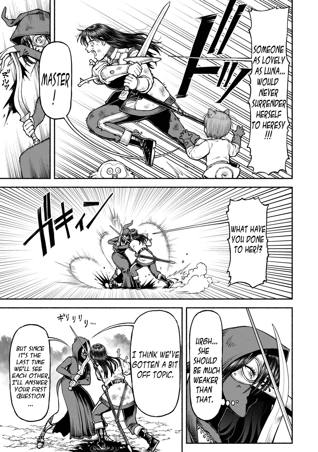 Female Knight and the Kemonomimi Child chapter 43 page 3