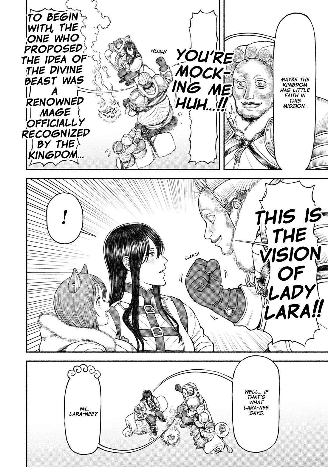 Female Knight and the Kemonomimi Child chapter 44 page 10