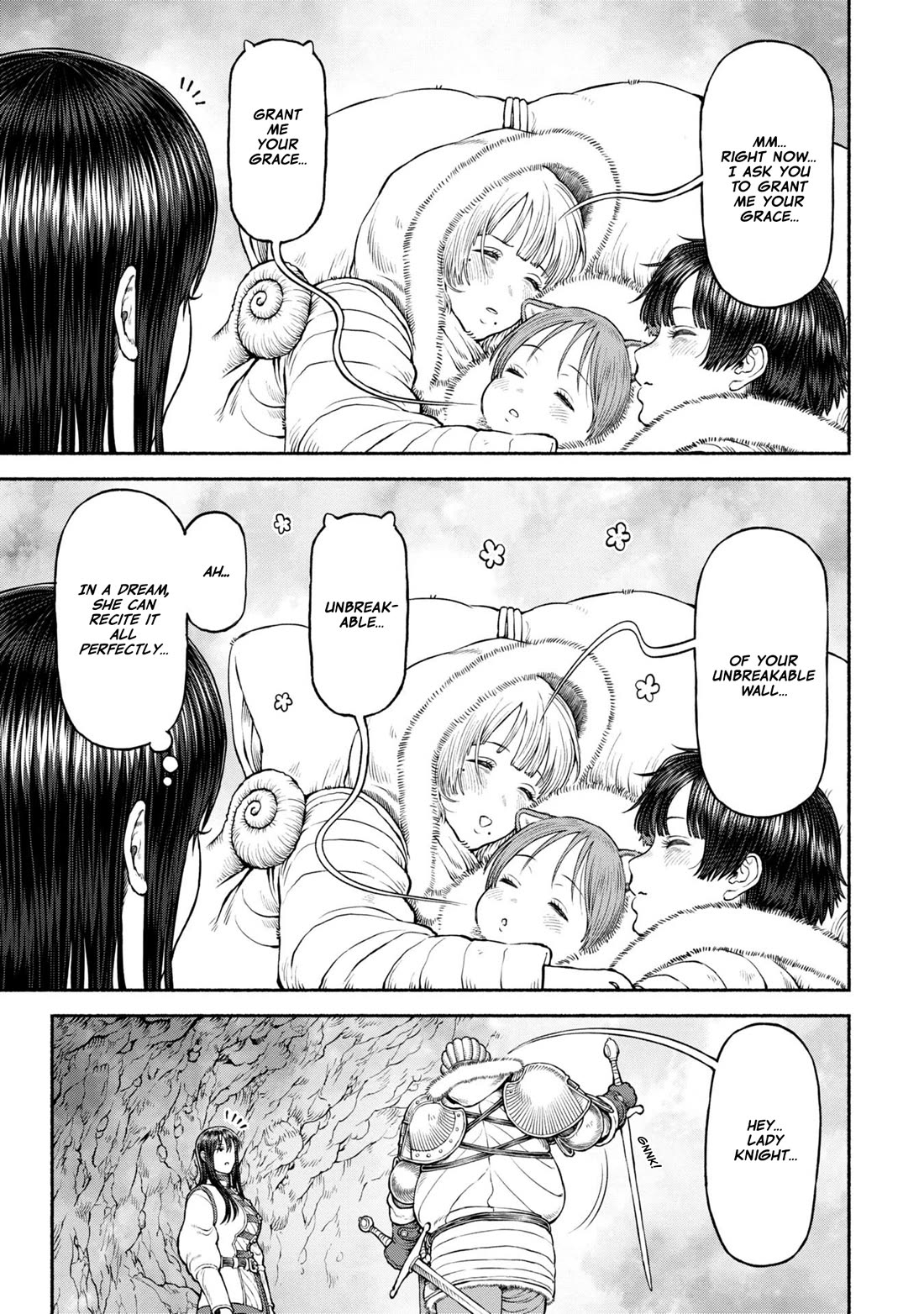 Female Knight and the Kemonomimi Child chapter 45 page 14