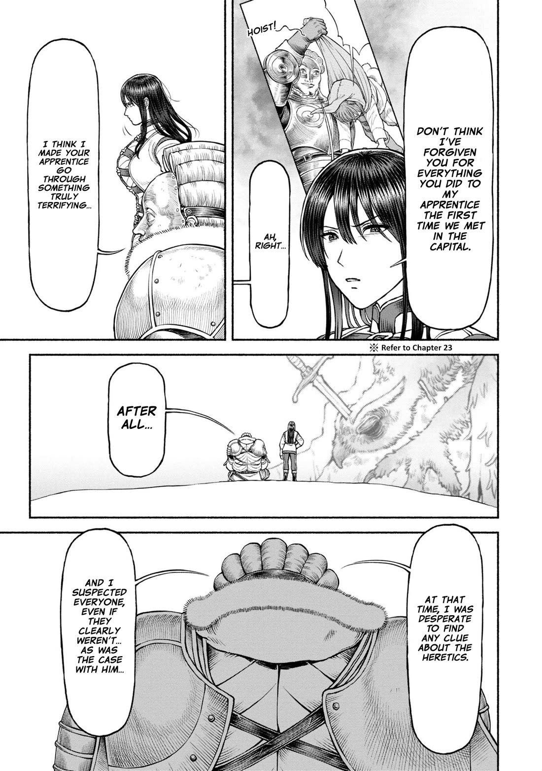 Female Knight and the Kemonomimi Child chapter 45 page 8