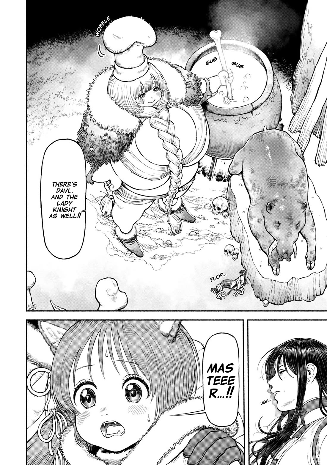Female Knight and the Kemonomimi Child chapter 47 page 8