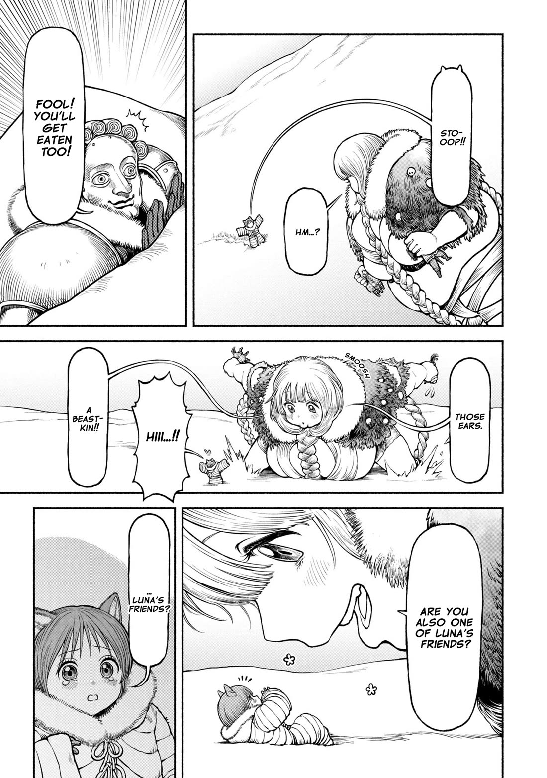 Female Knight and the Kemonomimi Child chapter 48 page 3