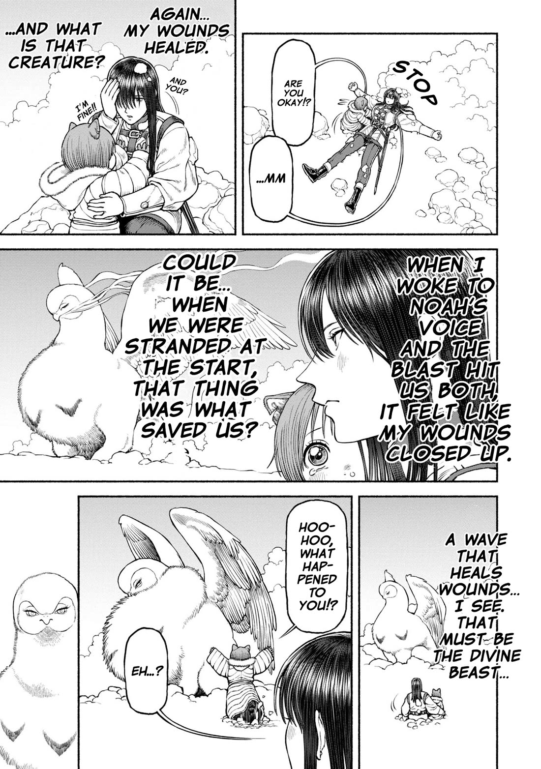 Female Knight and the Kemonomimi Child chapter 49 page 13