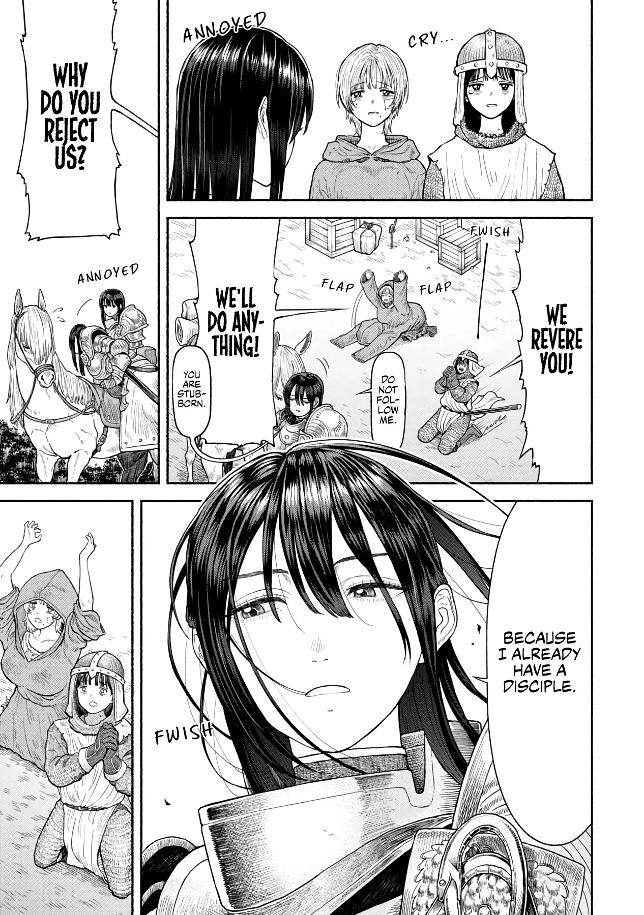 Female Knight and the Kemonomimi Child chapter 5 page 3