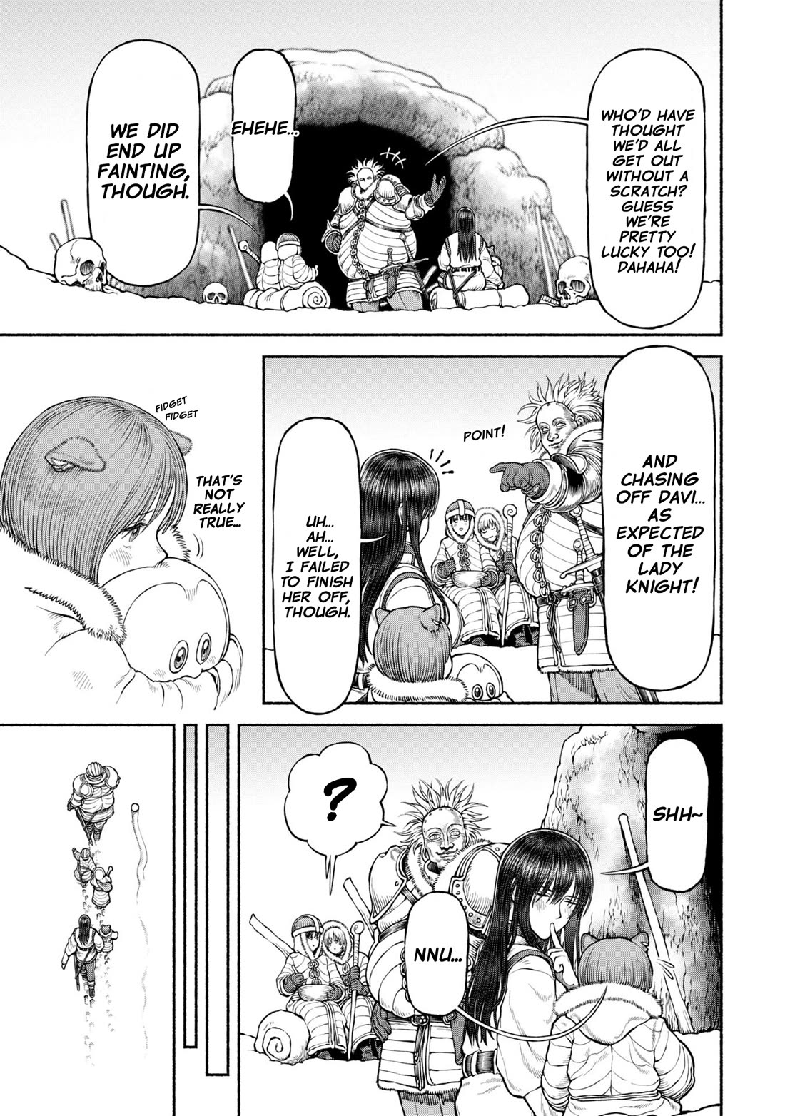 Female Knight and the Kemonomimi Child chapter 50 page 3