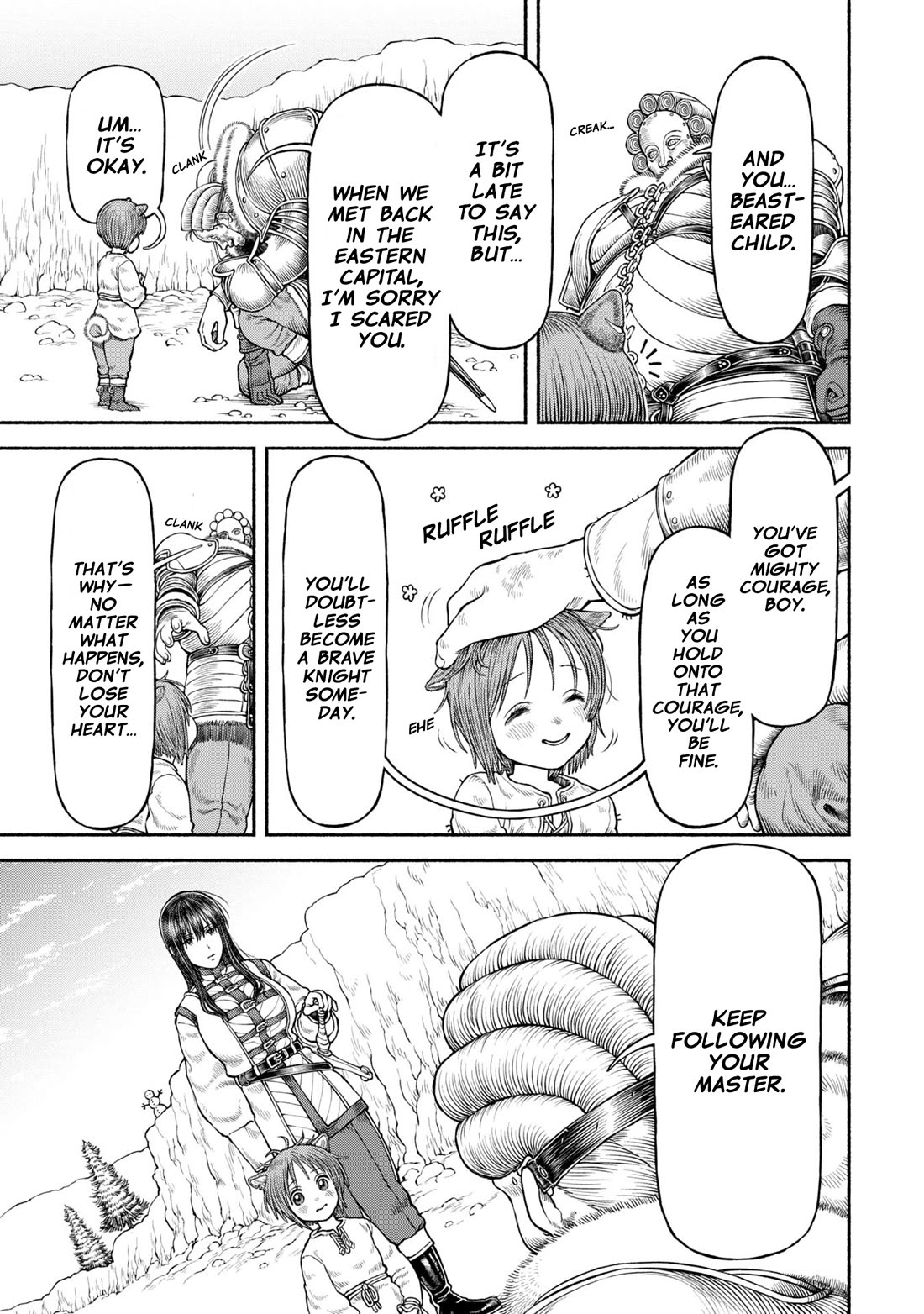 Female Knight and the Kemonomimi Child chapter 51 page 12