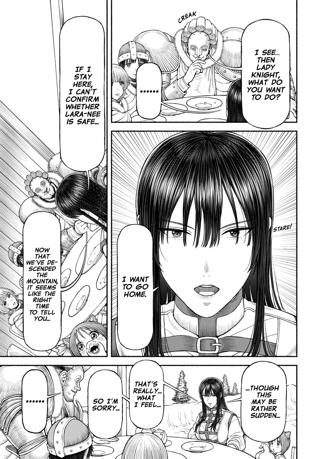 Female Knight and the Kemonomimi Child chapter 51 page 4