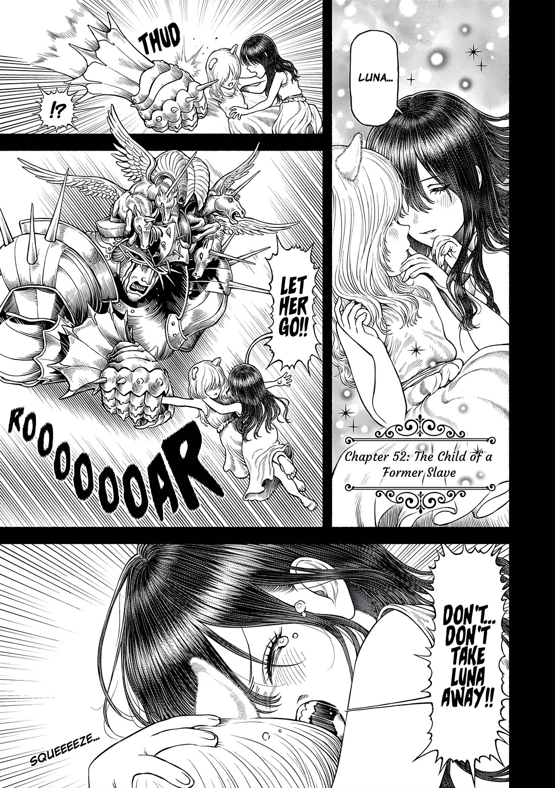 Female Knight and the Kemonomimi Child chapter 52 page 1