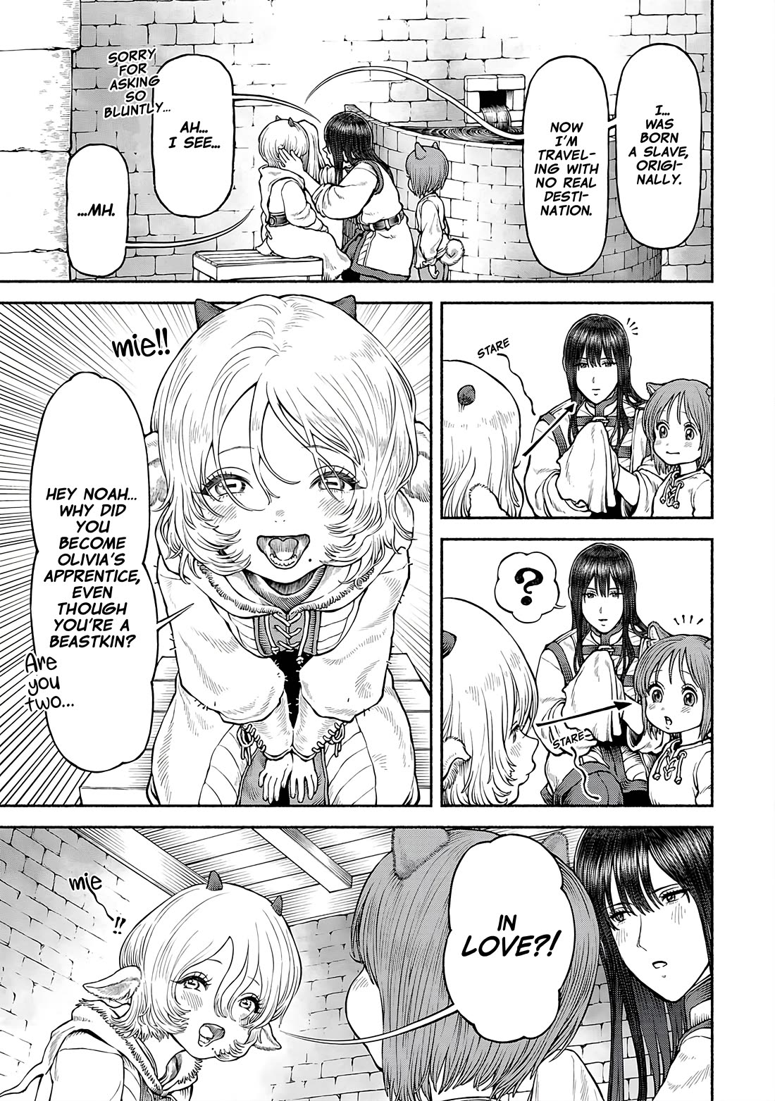Female Knight and the Kemonomimi Child chapter 52 page 7