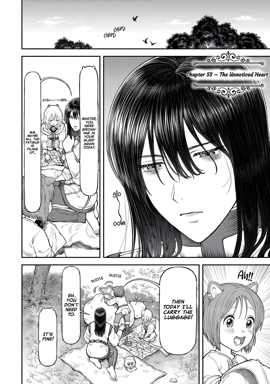 Female Knight and the Kemonomimi Child chapter 53 page 1