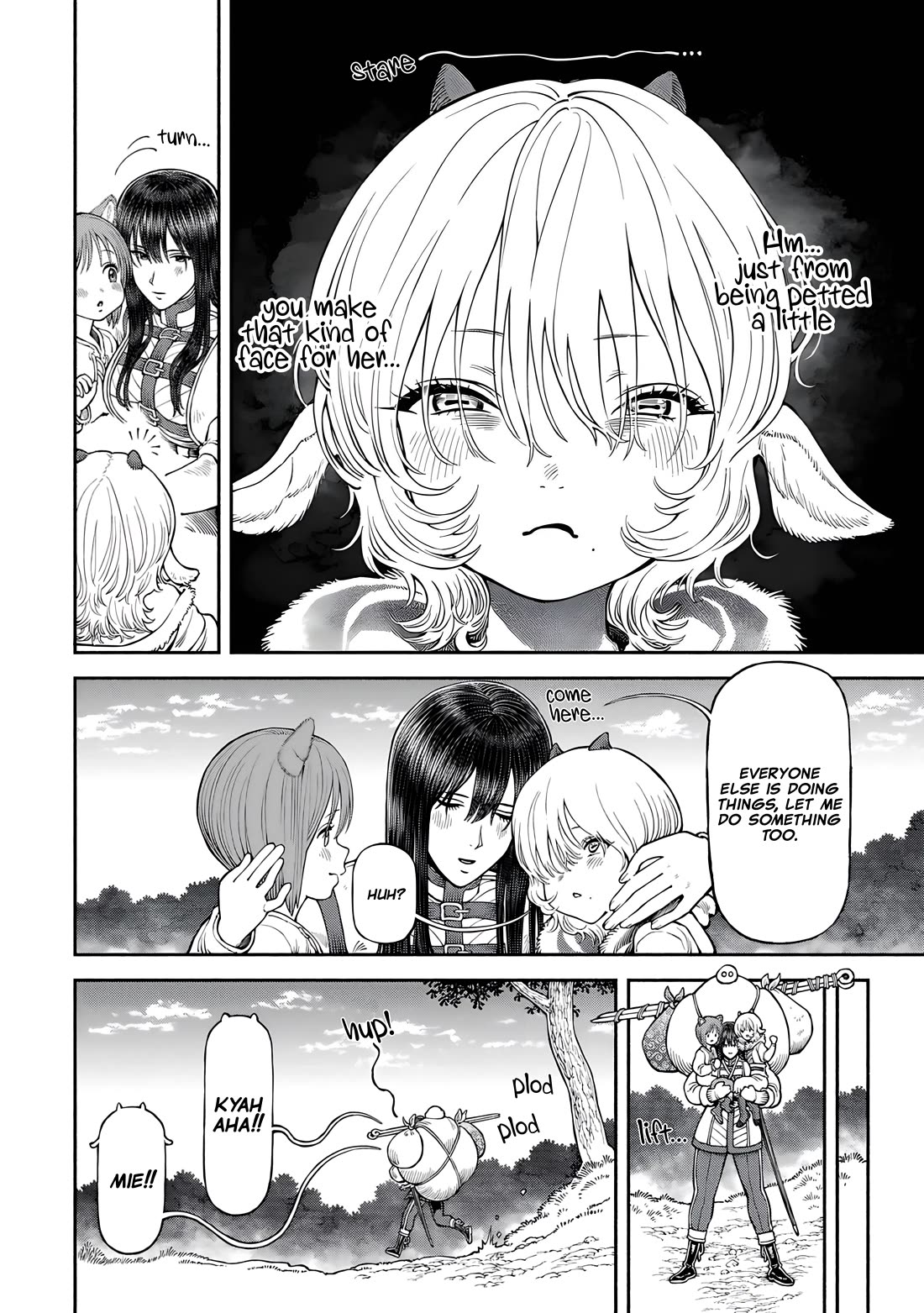 Female Knight and the Kemonomimi Child chapter 53 page 11