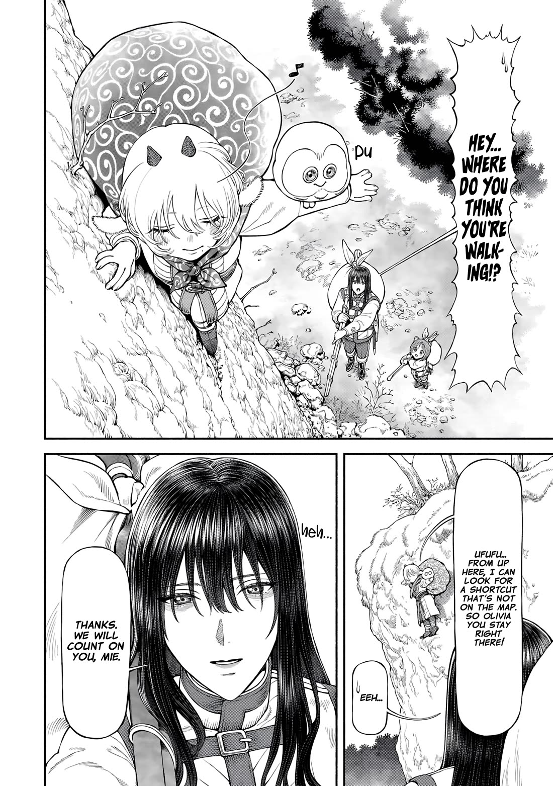 Female Knight and the Kemonomimi Child chapter 53 page 5