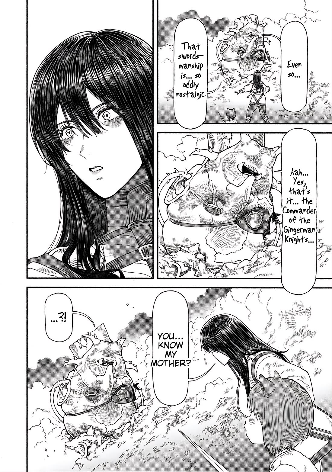 Female Knight and the Kemonomimi Child chapter 54 page 8