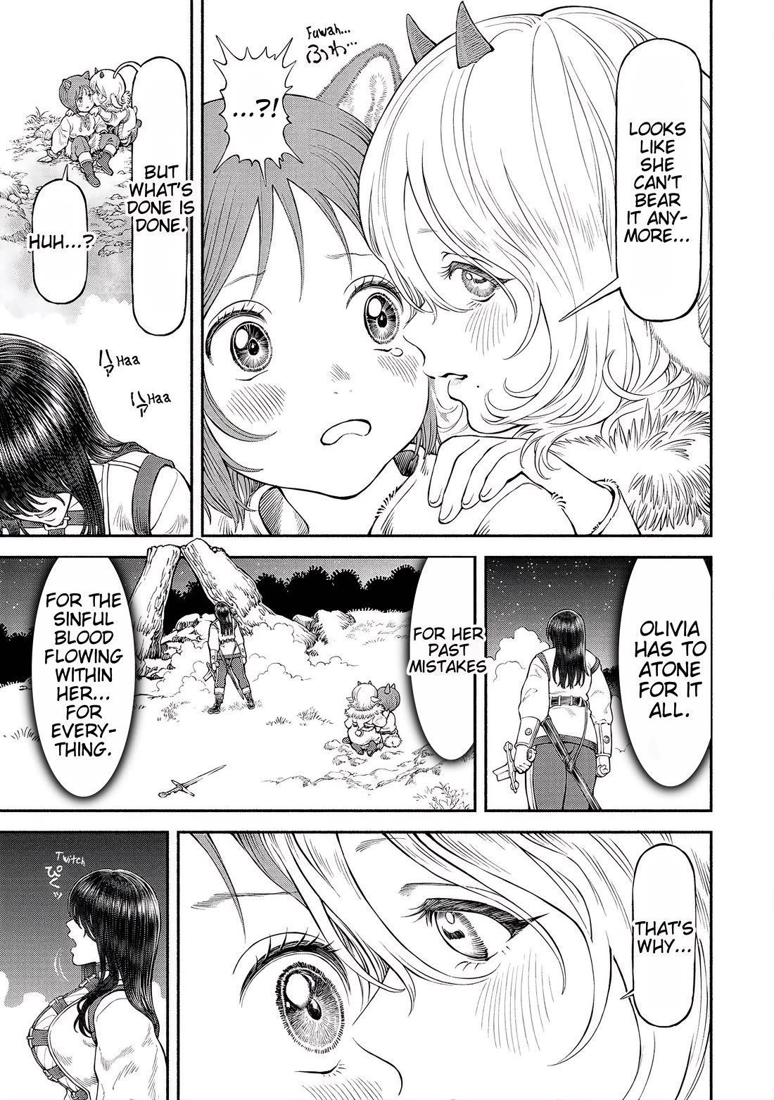 Female Knight and the Kemonomimi Child chapter 56 page 8