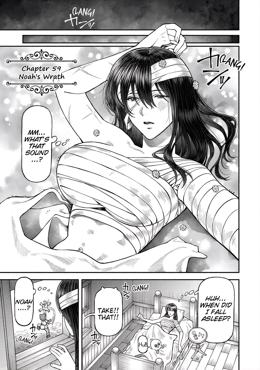 Female Knight and the Kemonomimi Child chapter 59 page 1