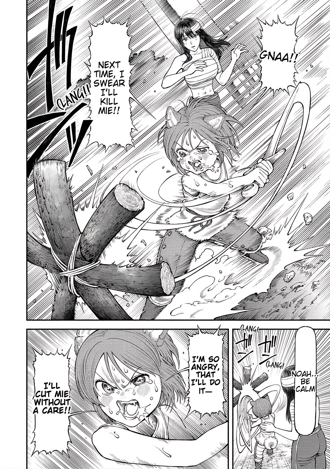 Female Knight and the Kemonomimi Child chapter 59 page 6