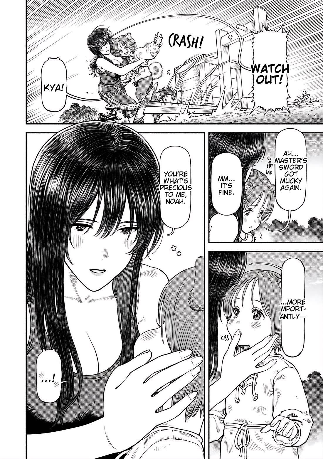 Female Knight and the Kemonomimi Child chapter 60 page 4