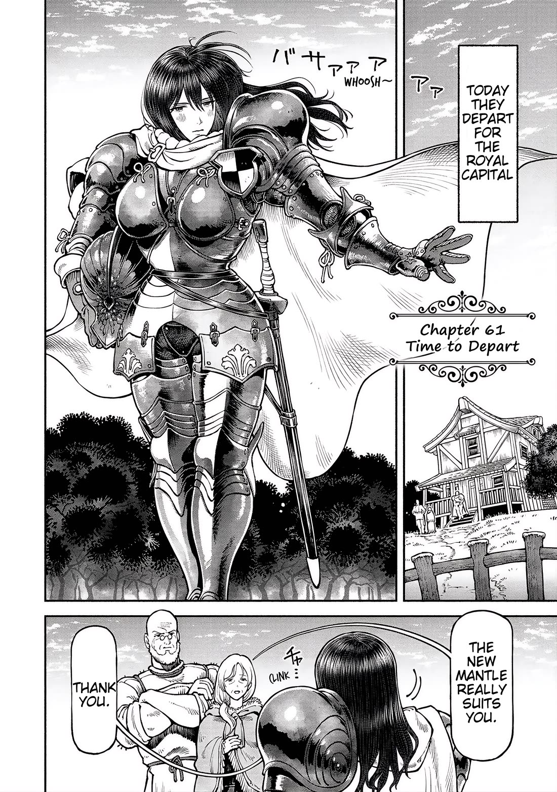 Female Knight and the Kemonomimi Child chapter 61 page 1