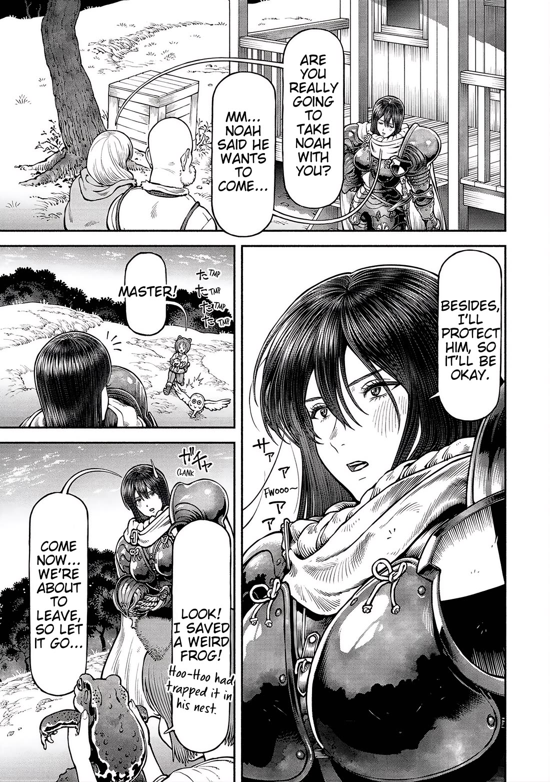 Female Knight and the Kemonomimi Child chapter 61 page 2