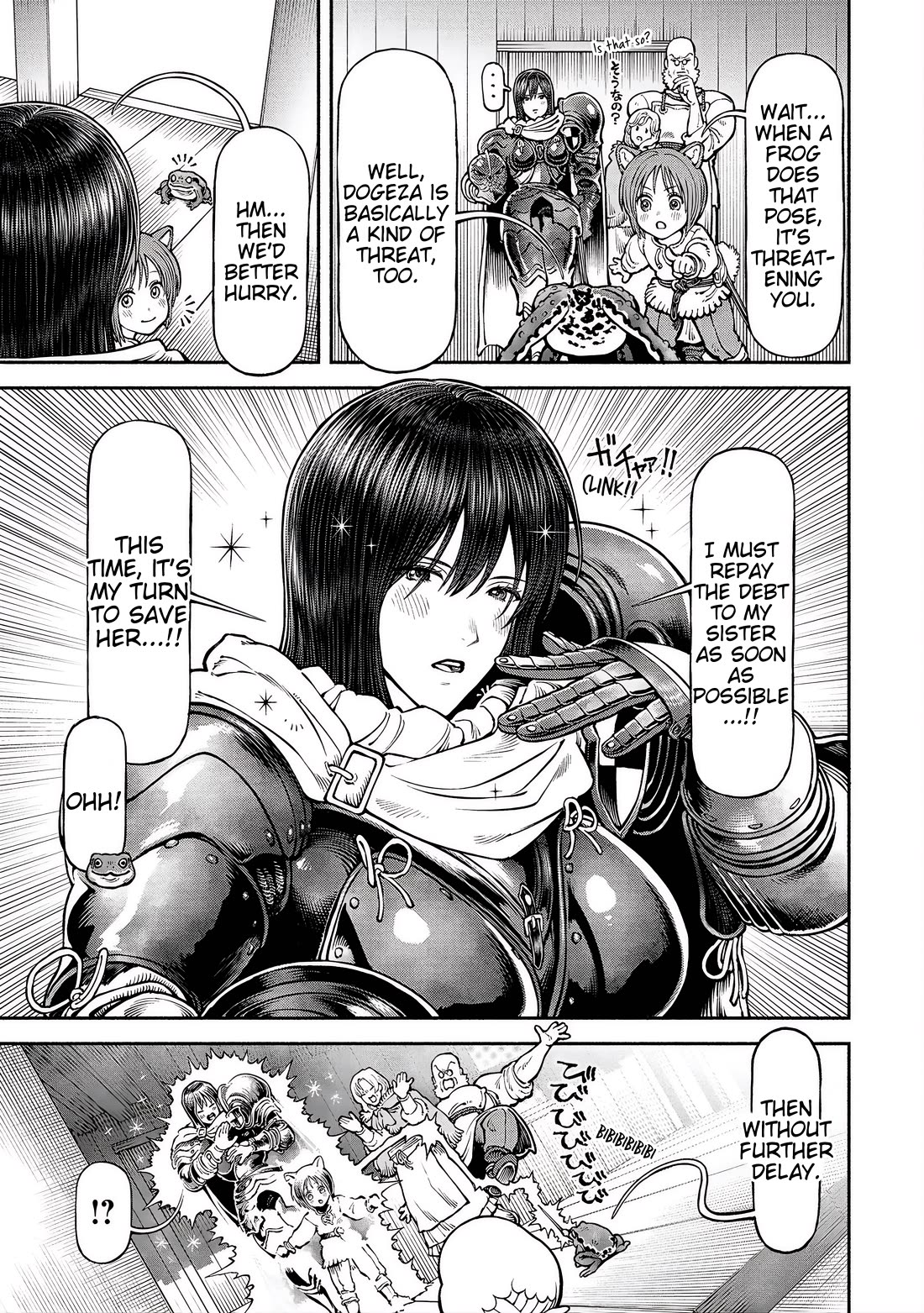 Female Knight and the Kemonomimi Child chapter 61 page 6