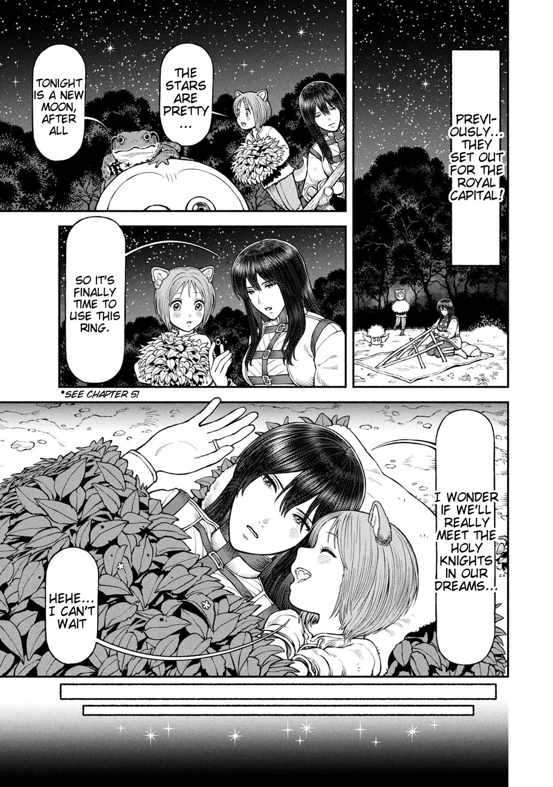 Female Knight and the Kemonomimi Child chapter 63 page 1