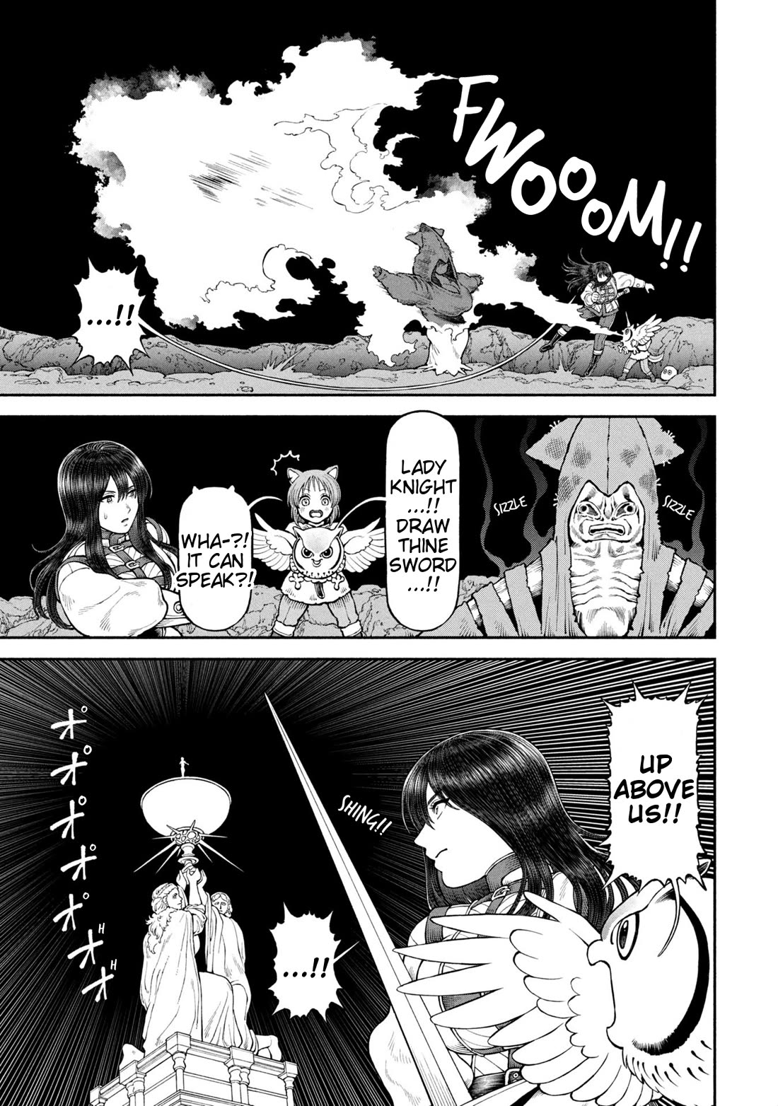 Female Knight and the Kemonomimi Child chapter 66 page 3
