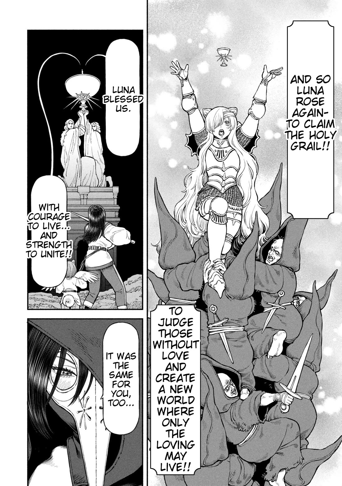 Female Knight and the Kemonomimi Child chapter 66 page 8
