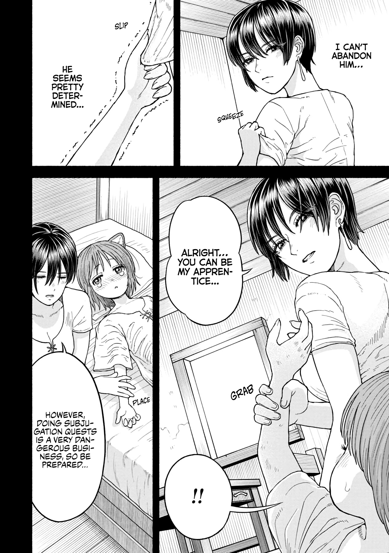 Female Knight and the Kemonomimi Child chapter 7 page 11