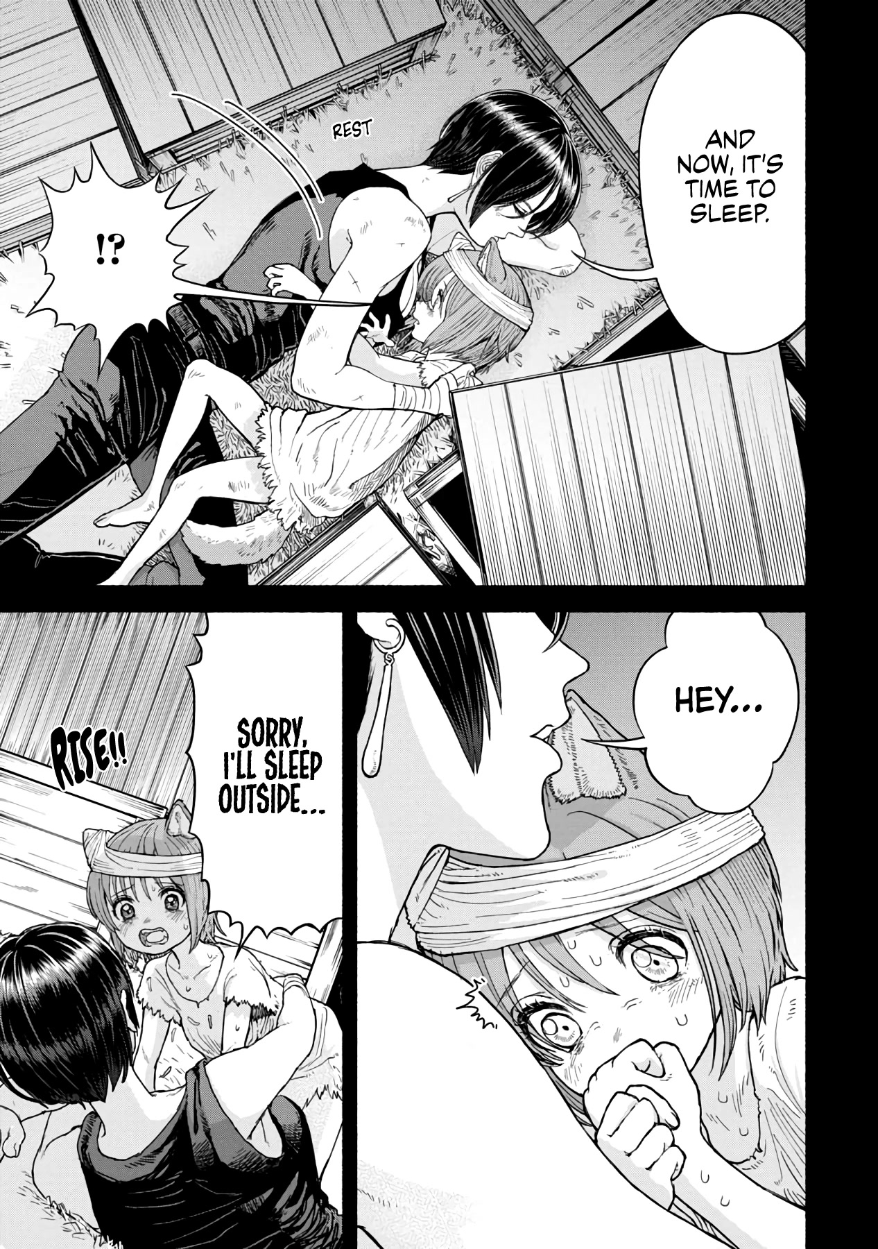 Female Knight and the Kemonomimi Child chapter 7 page 2