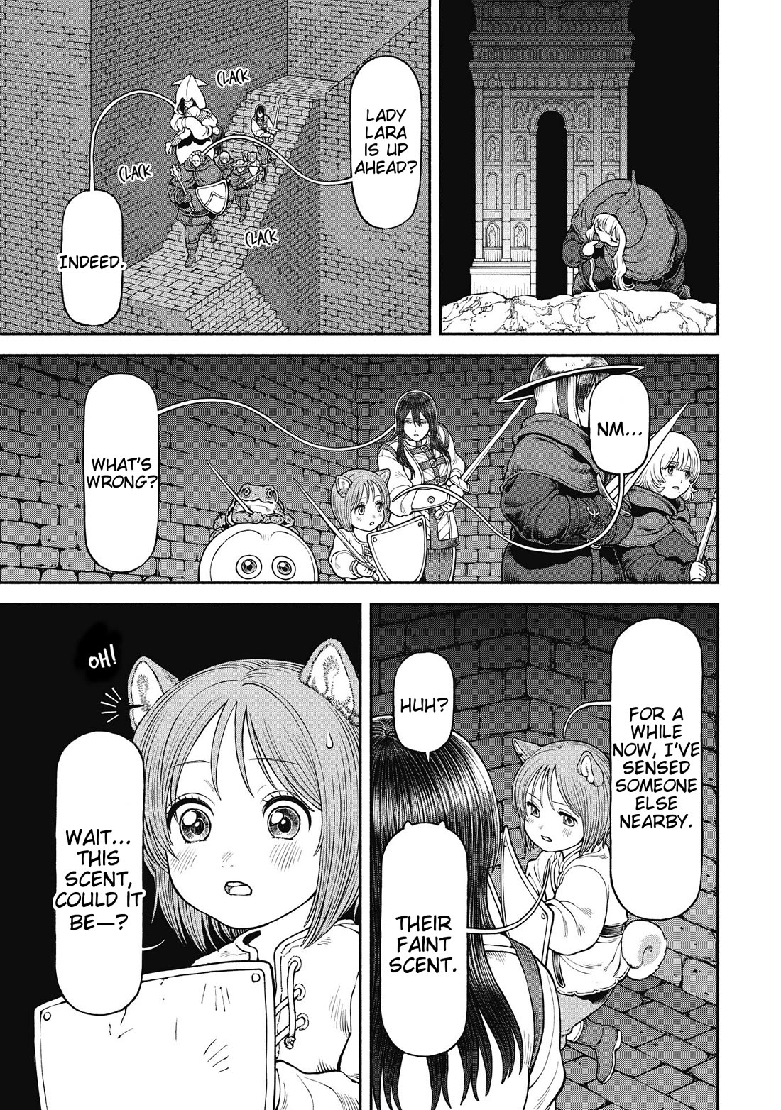 Female Knight and the Kemonomimi Child chapter 70 page 1