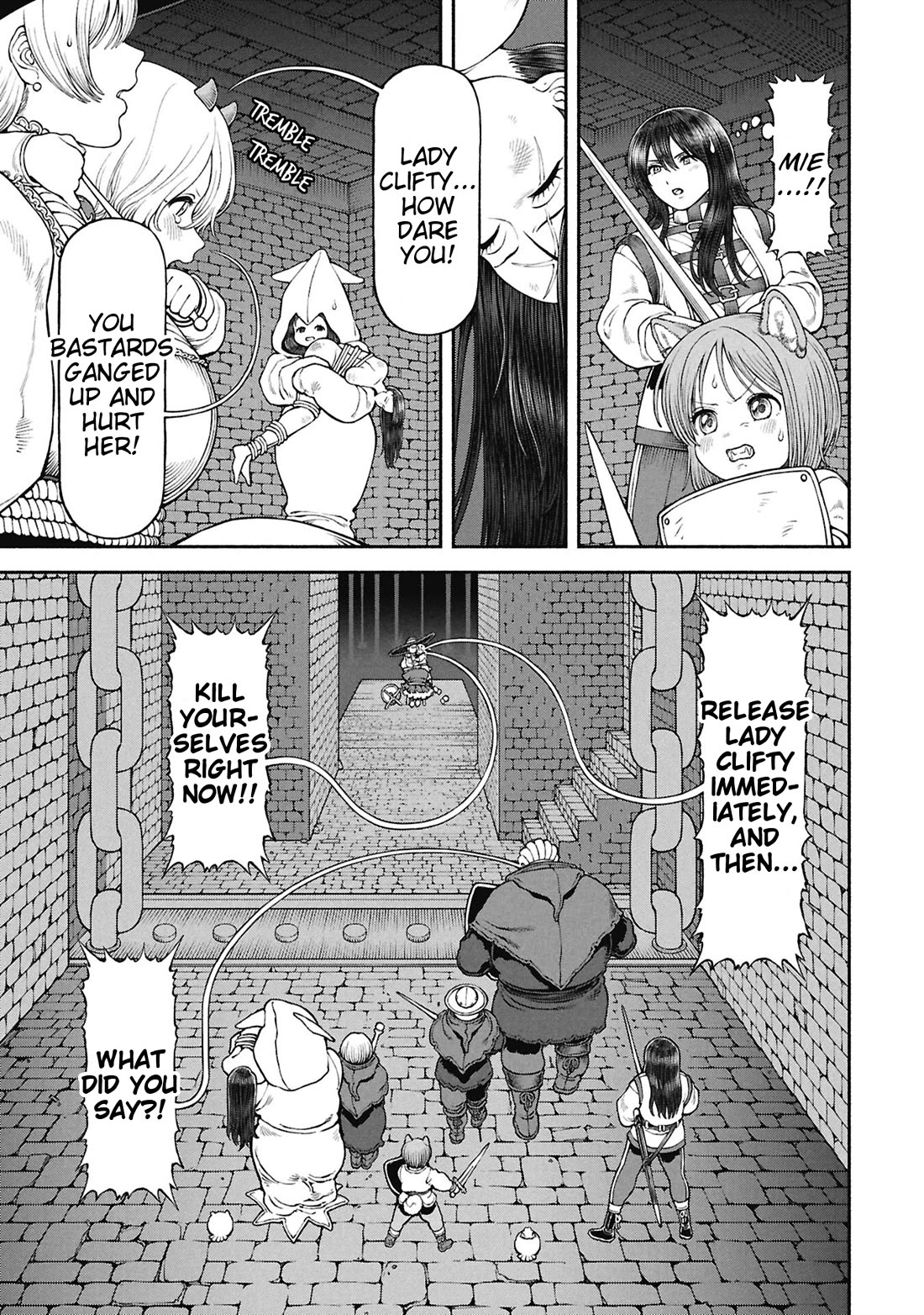 Female Knight and the Kemonomimi Child chapter 70 page 3