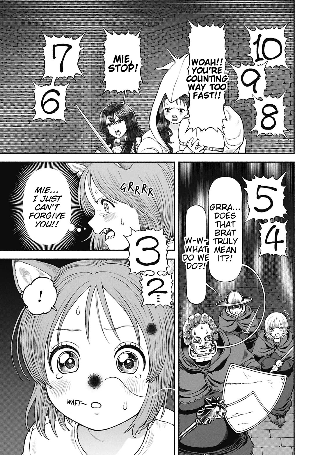 Female Knight and the Kemonomimi Child chapter 70 page 7