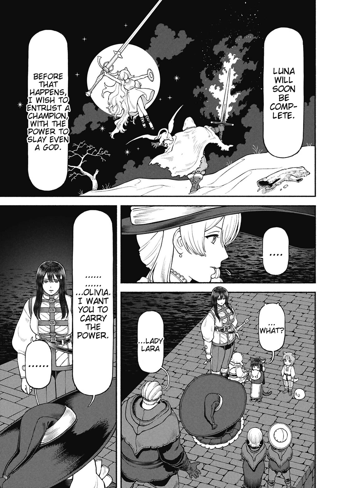 Female Knight and the Kemonomimi Child chapter 72 page 7