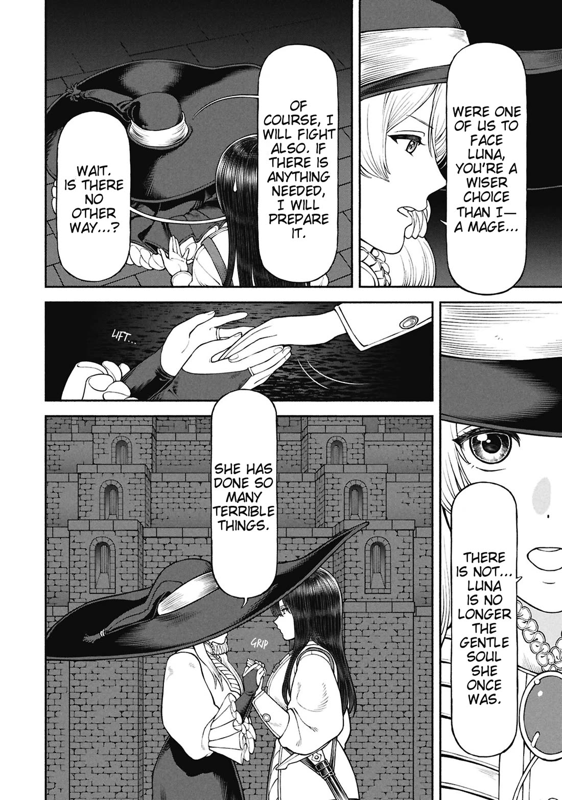 Female Knight and the Kemonomimi Child chapter 72 page 8