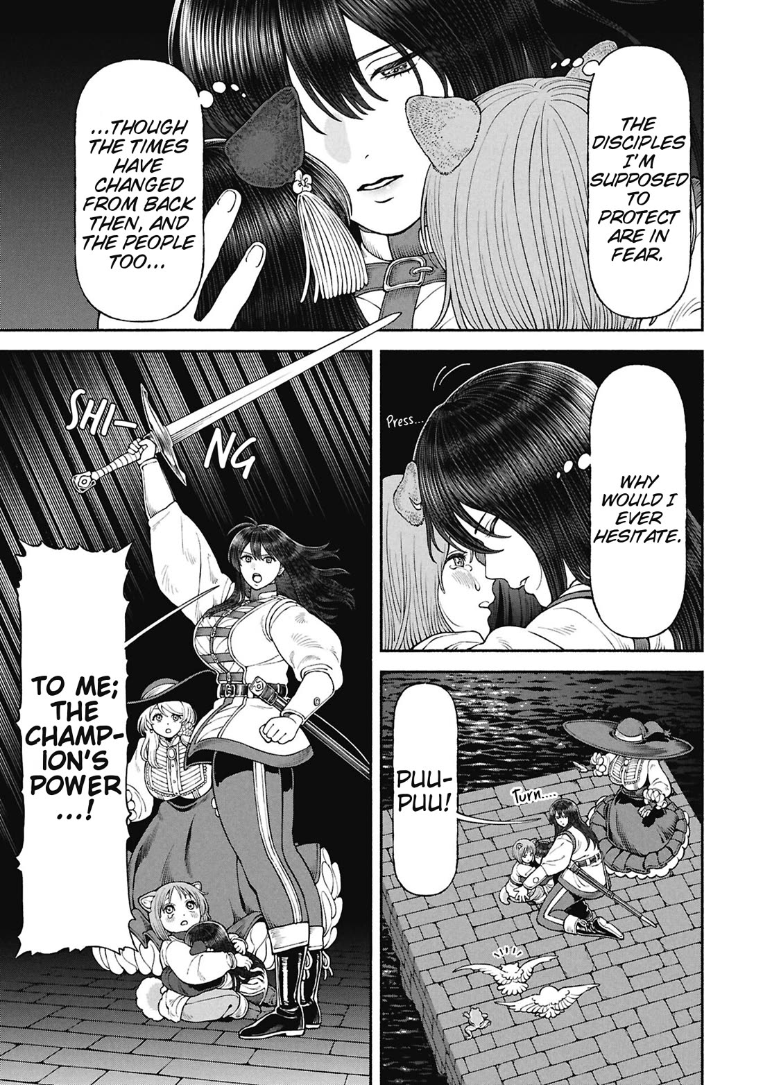 Female Knight and the Kemonomimi Child chapter 73 page 5