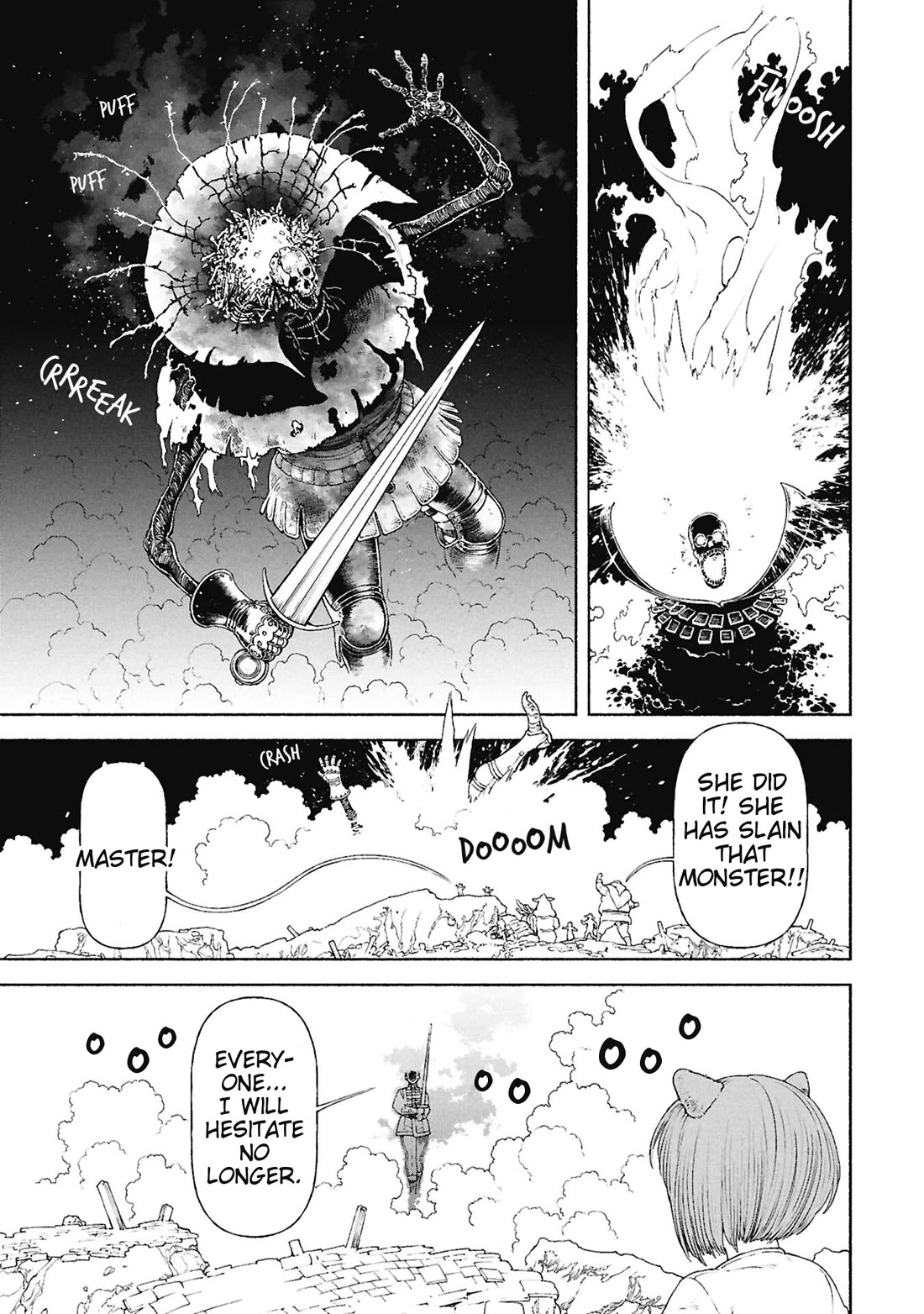 Female Knight and the Kemonomimi Child chapter 74 page 3