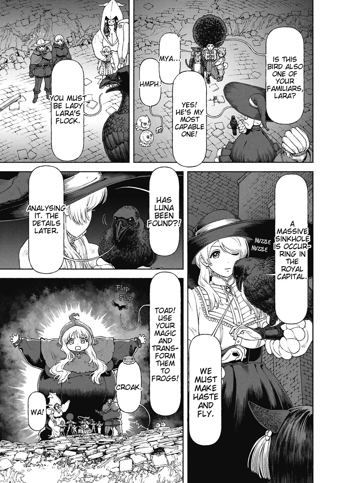 Female Knight and the Kemonomimi Child chapter 74 page 7