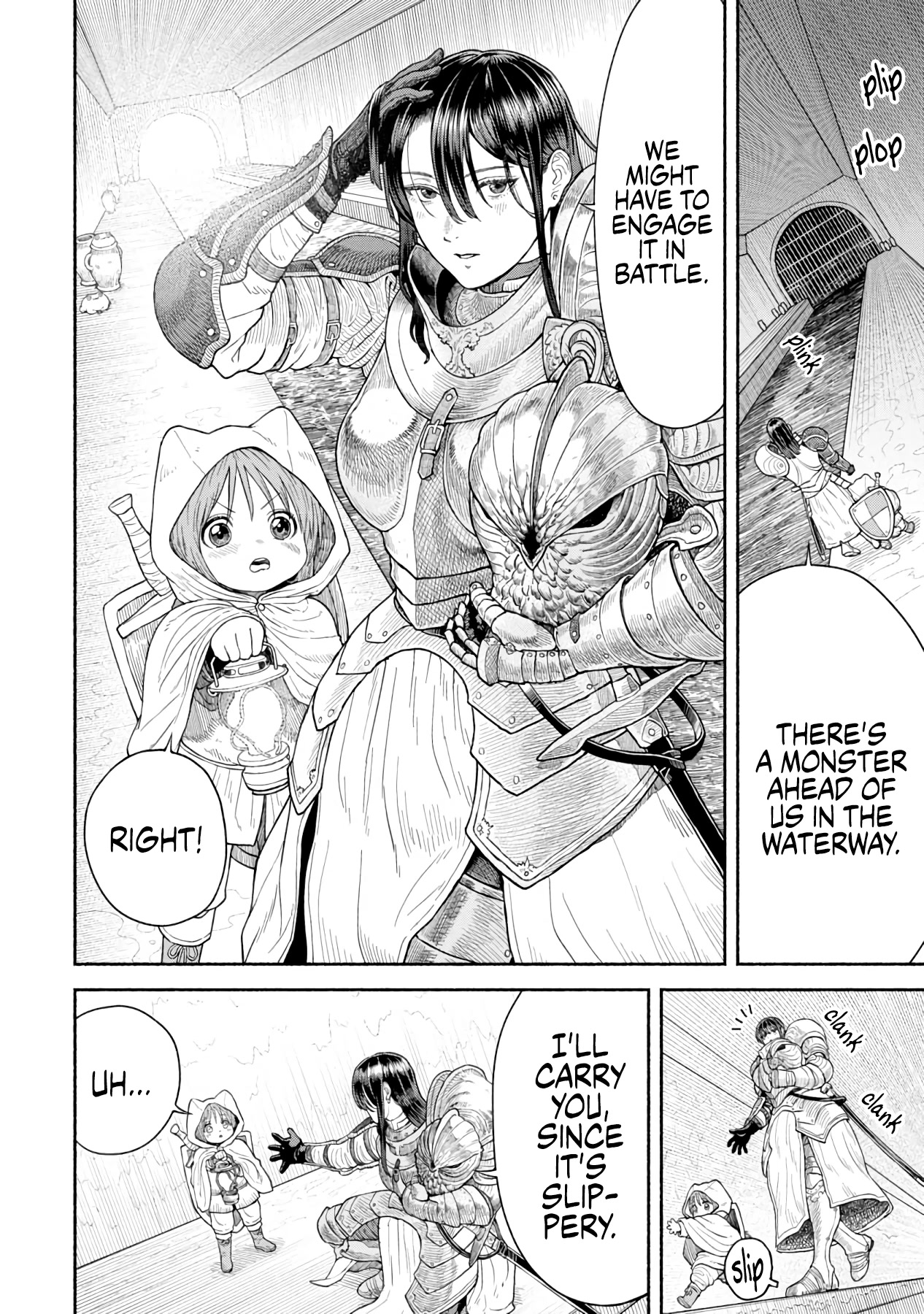 Female Knight and the Kemonomimi Child chapter 8 page 1