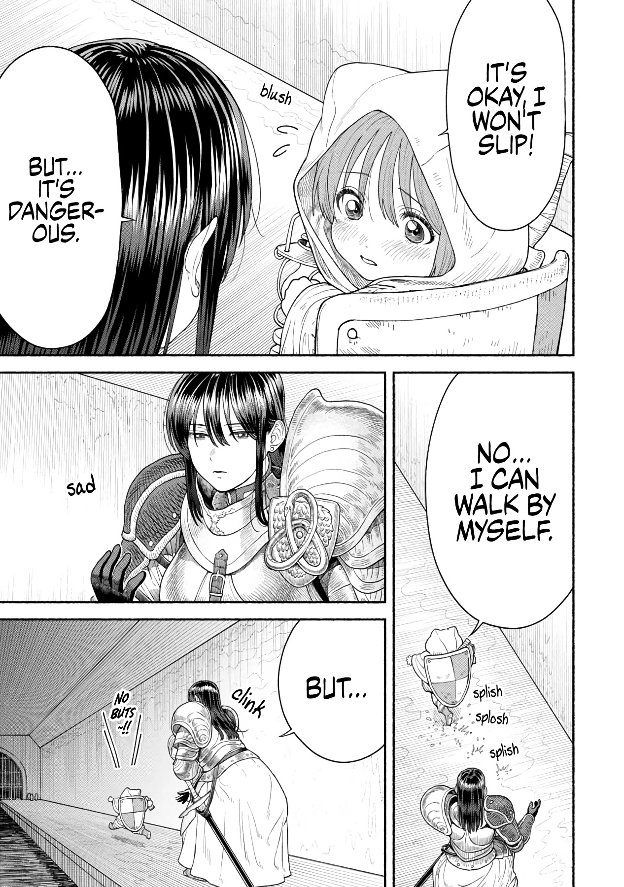 Female Knight and the Kemonomimi Child chapter 8 page 2