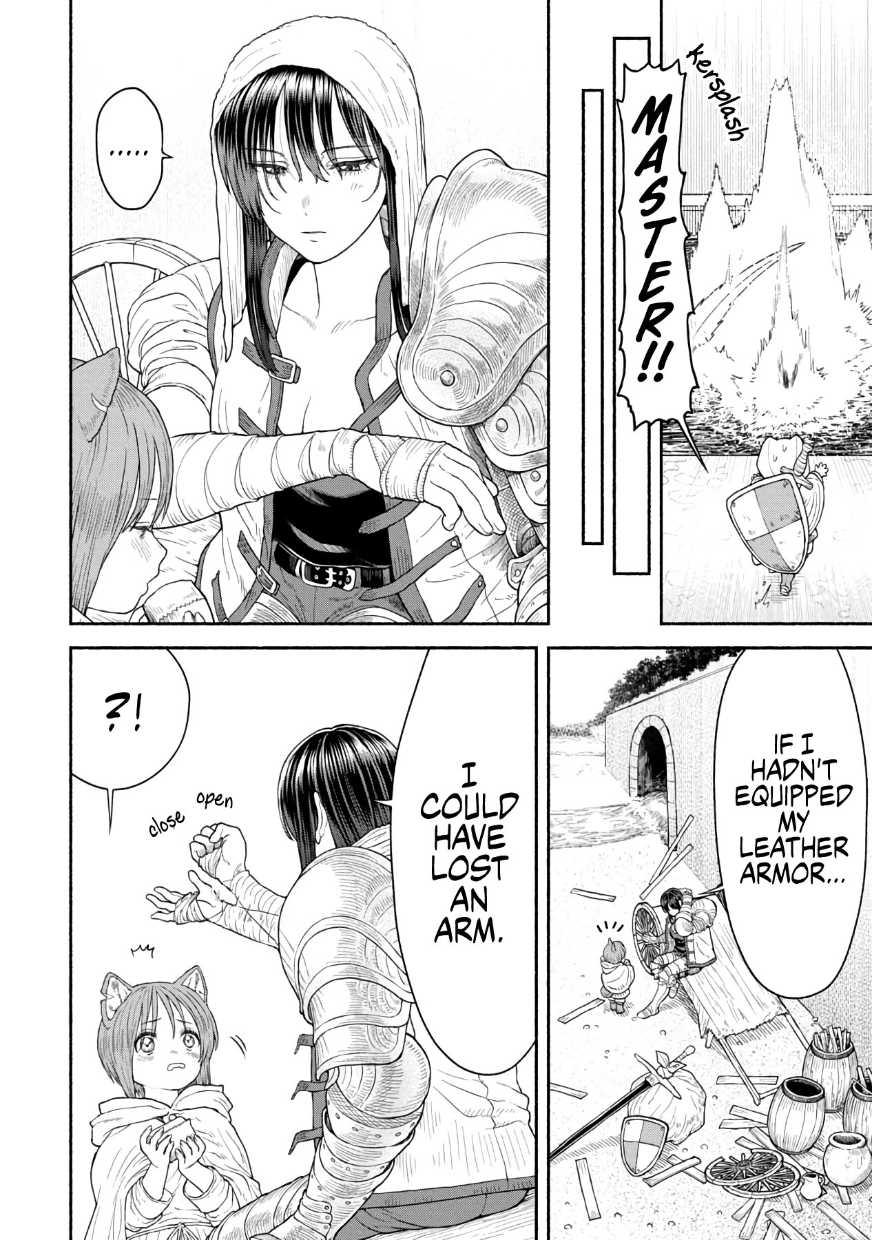 Female Knight and the Kemonomimi Child chapter 8 page 5