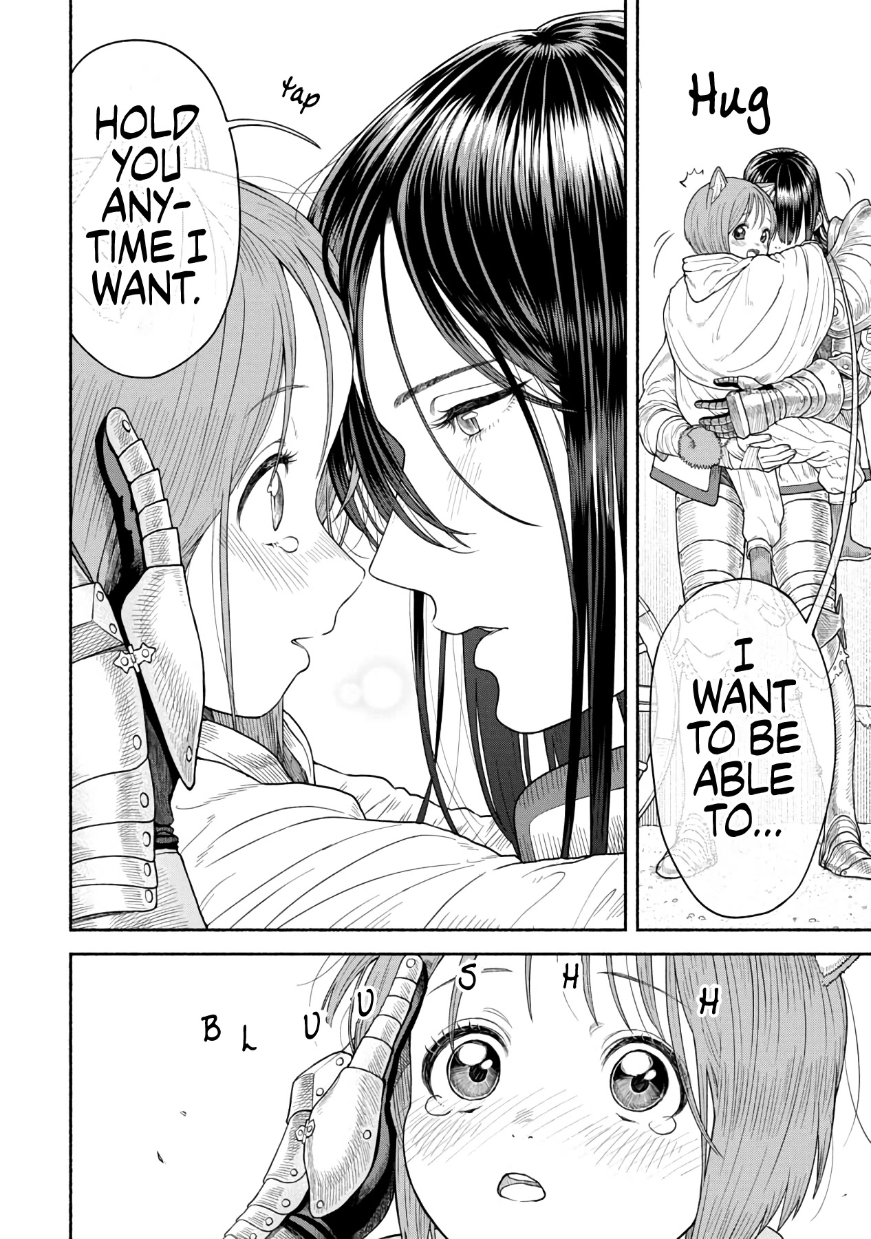 Female Knight and the Kemonomimi Child chapter 8 page 7