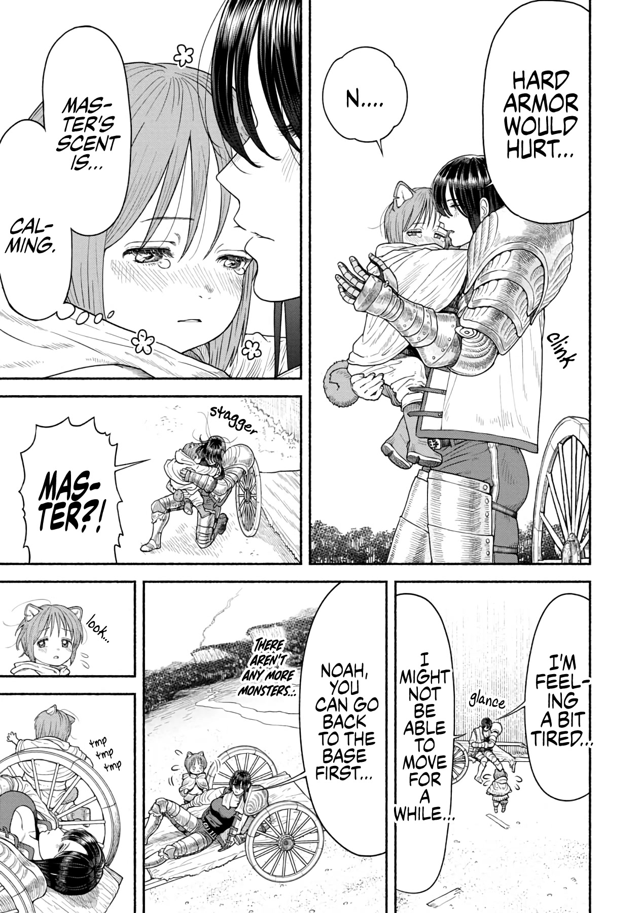Female Knight and the Kemonomimi Child chapter 8 page 8