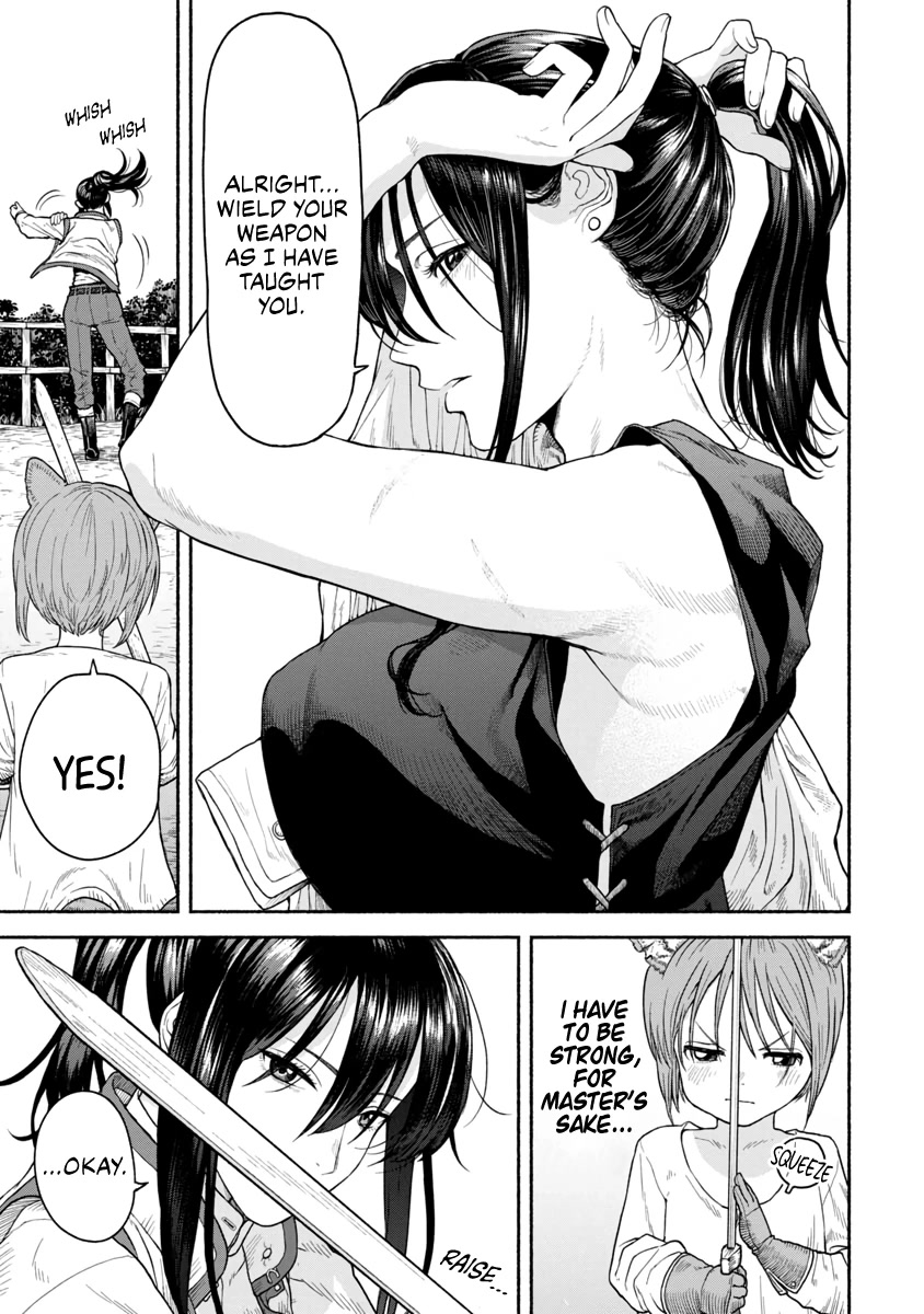 Female Knight and the Kemonomimi Child chapter 9 page 1